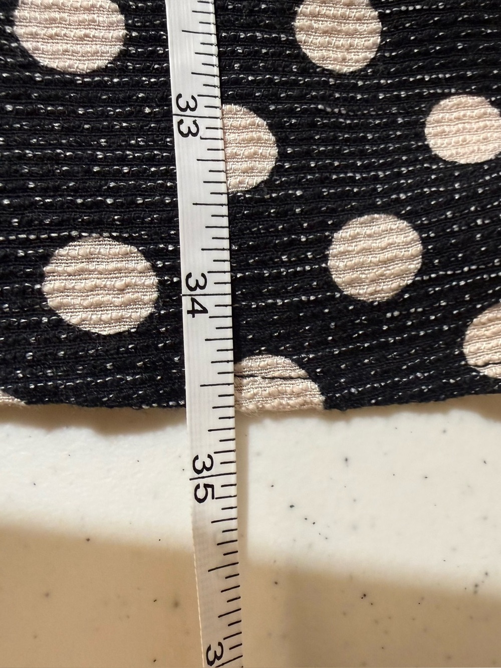 Maeve Anthropologie Polka Dot Fit & Flare Dress Lattice Cutout Detail Size 4 - Picture 12 of 12